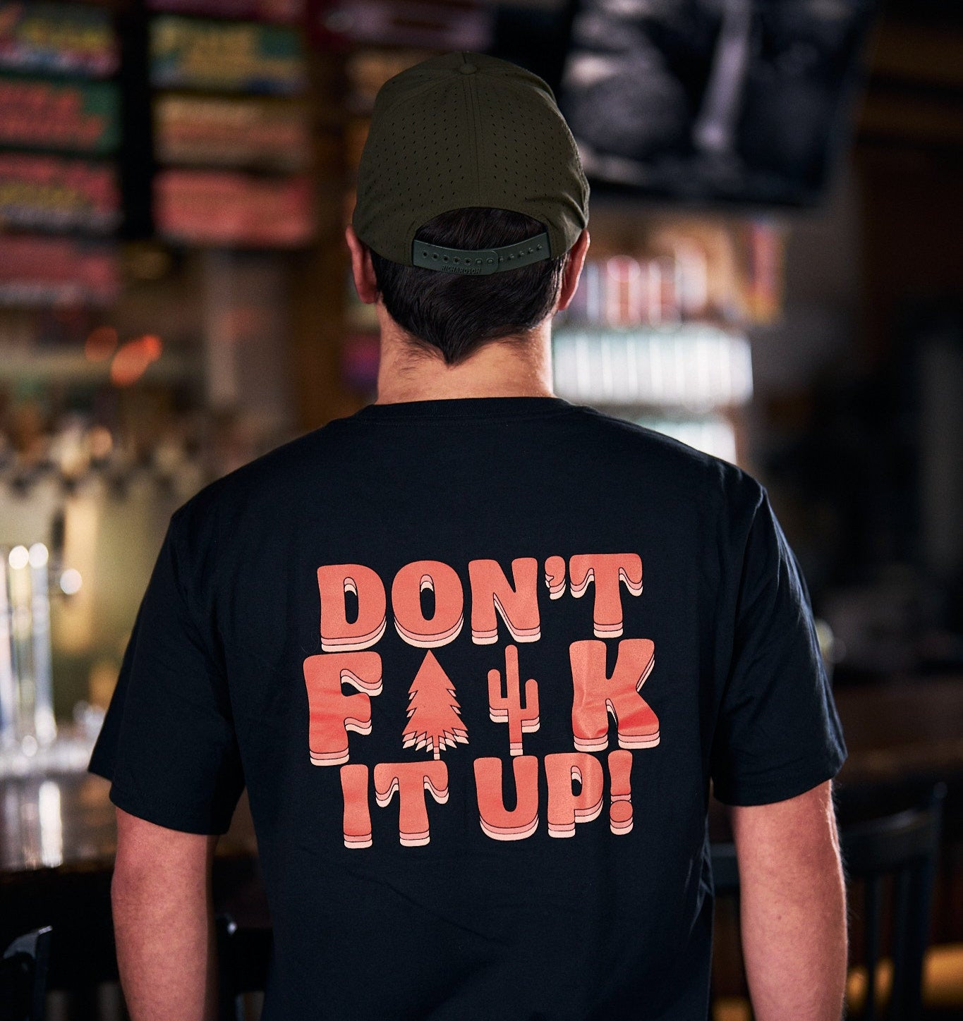 Don't F#%k It Up! - Black - 100% Recycled & Upcycled