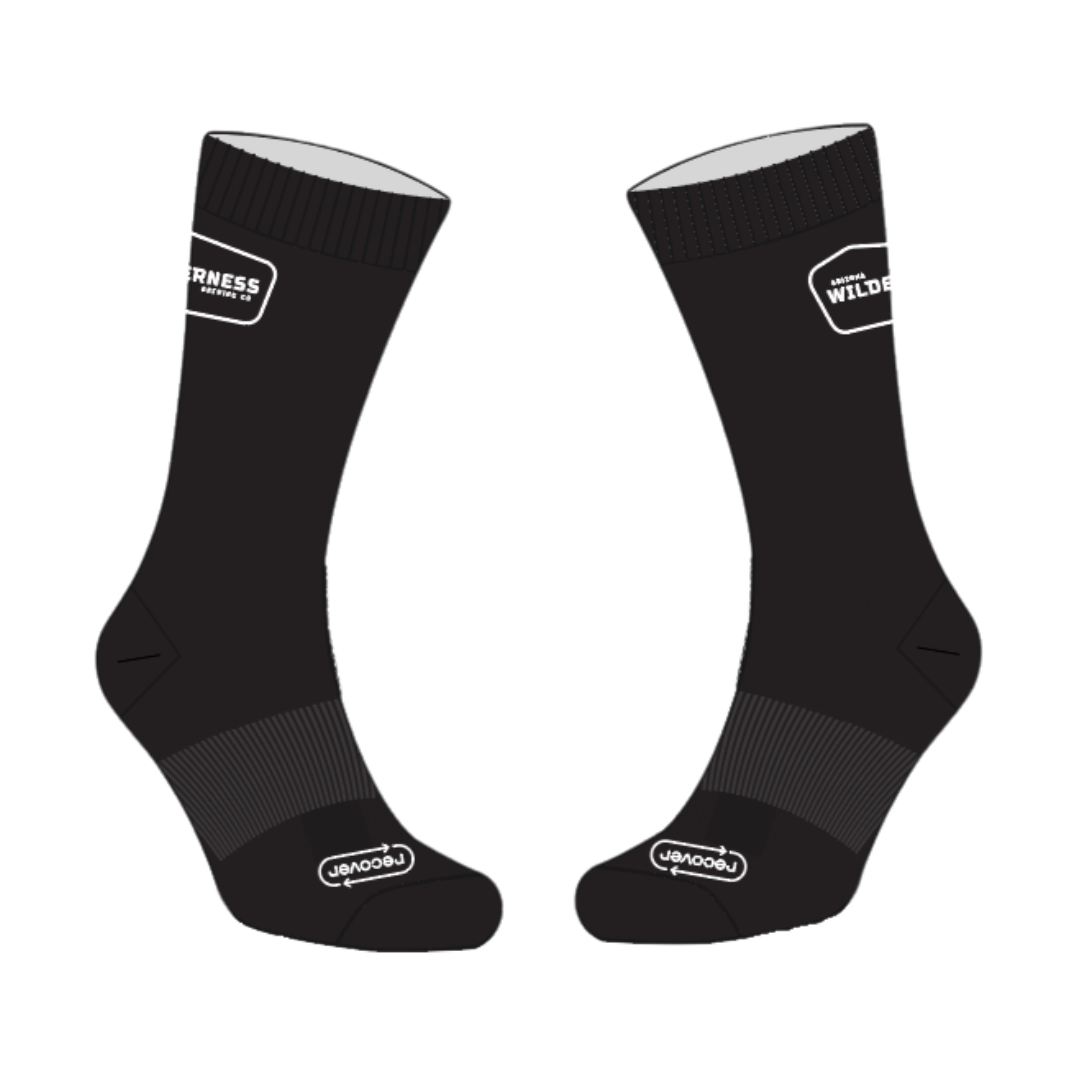 Socks - Black - 100% Recycled & Upcycled