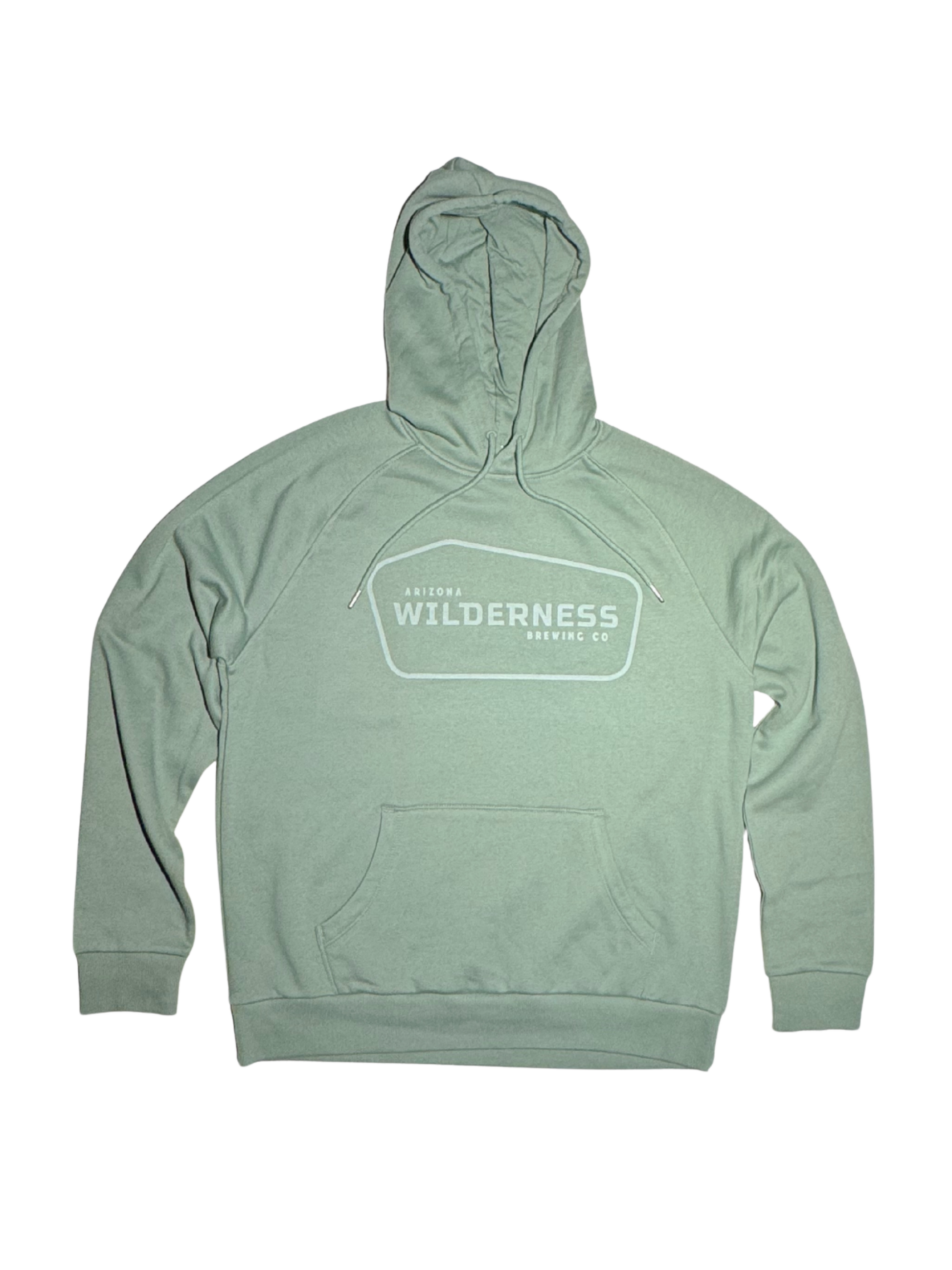 Pullover Hoodie - Matcha Green - Organic CVC Fleece