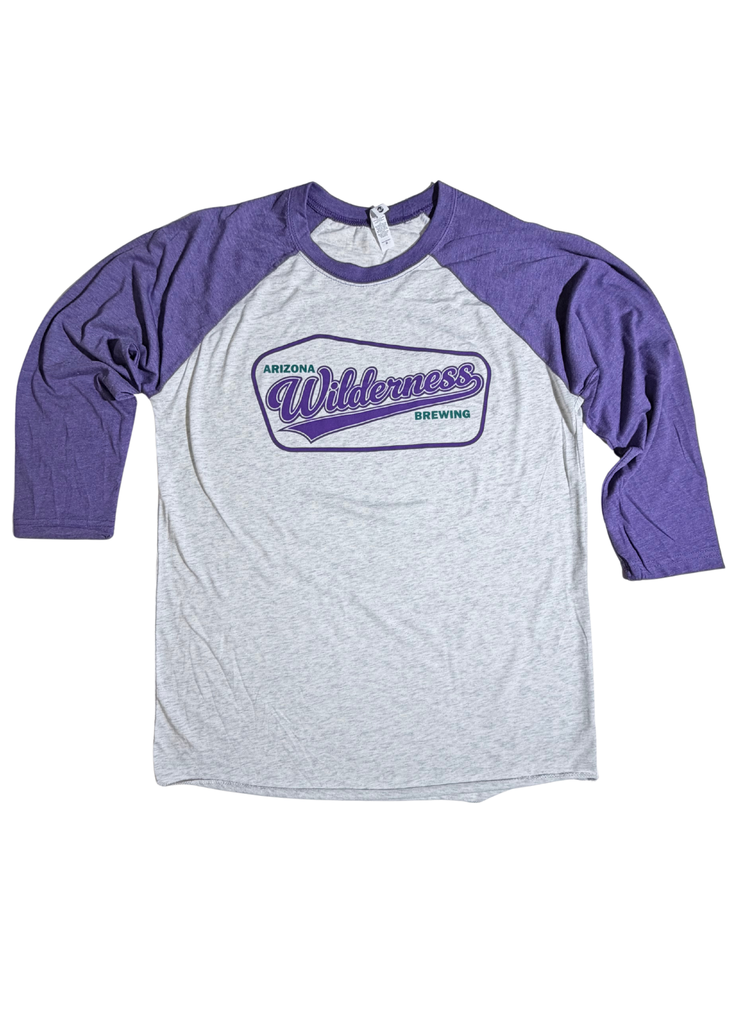 Play Ball! Purple 3/4 Tee