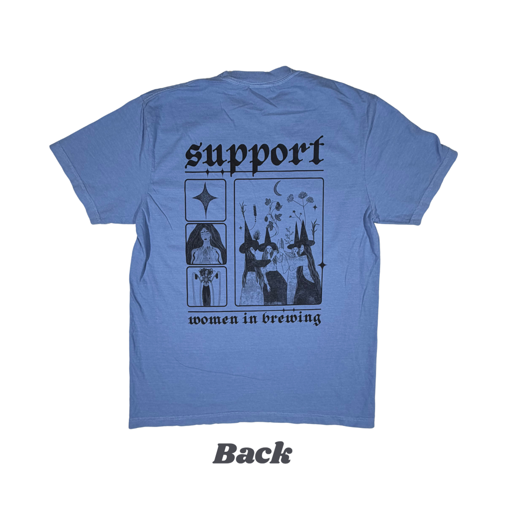 Support Women in Brewing - Blue