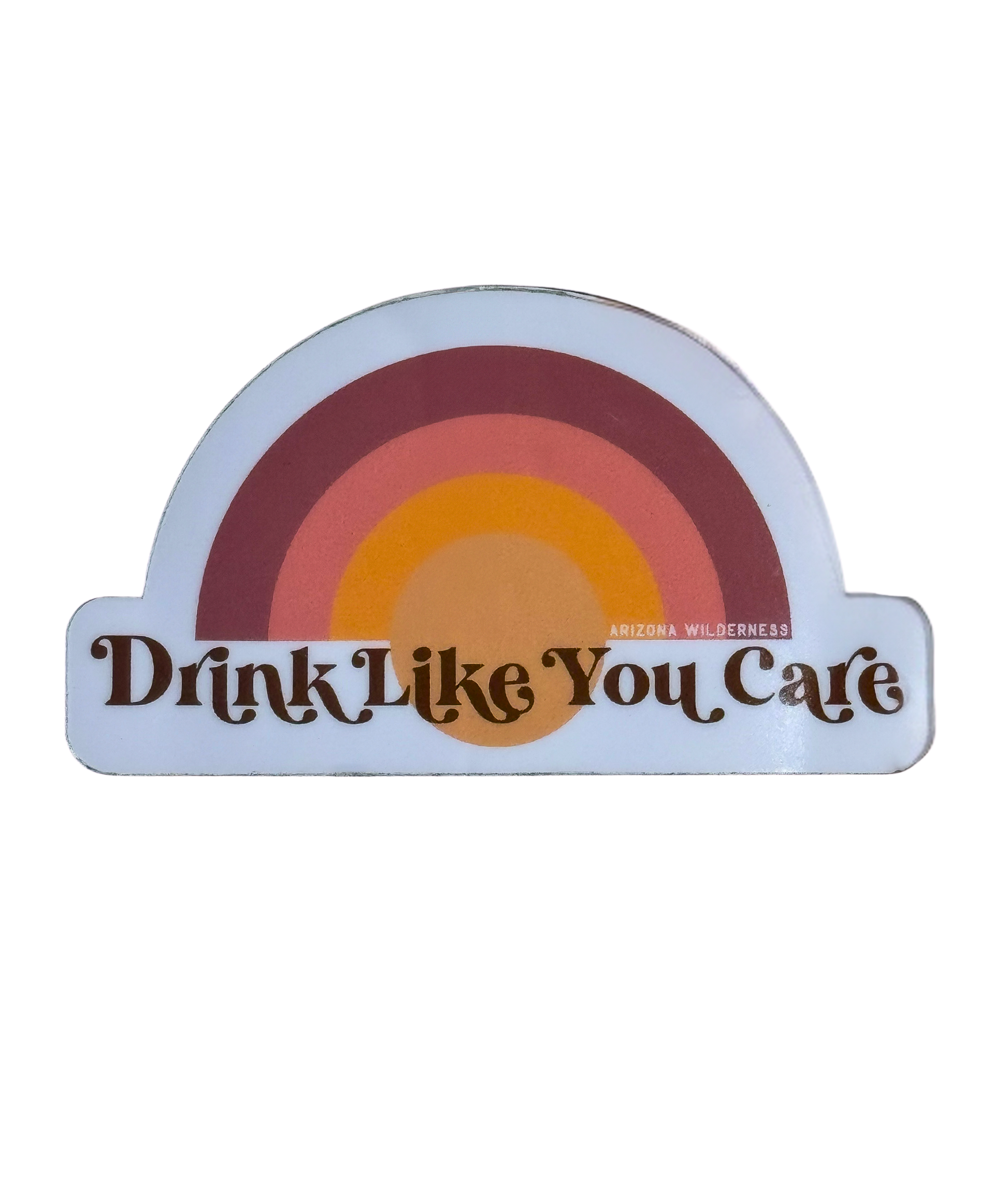 3" Drink Like You Care Sticker